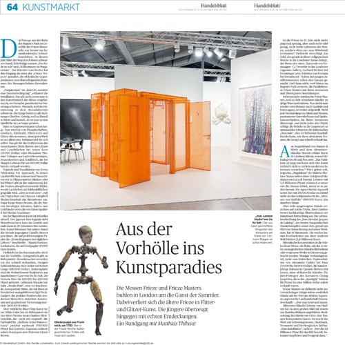 Handelsblatt October 2015